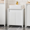 SoBuy Allaskaappi Allaskaluste BZR101-W