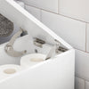 SoBuy WC paperiteline kylpyhuone kaappi Hyllykokonaisuus BZR111-W