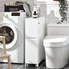 SoBuy WC paperiteline kylpyhuone kaappi Hyllykokonaisuus BZR111-W