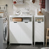 SoBuy kylpyhuone kaappi Pöytäkaappi BZR121-W