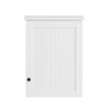 SoBuy Seinäkaappi 1 Ovi puukuitulevyä Valkoinen BZR19-W