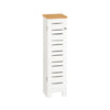 SoBuy WC paperiteline kylpyhuone kaappi BZR85-W