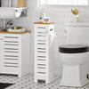 SoBuy WC paperiteline kylpyhuone kaappi BZR85-W