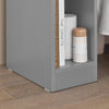 SoBuy Kapea yöpöytä laatikolla Lipasto harmaa FBT111-HG