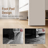 SoBuy FRG258-II-E-W Yöpöytä 4-in-1-latausasemalla, 2 laatikolla ja avohyllyllä – Valkoinen, 45 × 38 × 55,5 cm