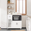 SoBuy keittiökaappi Senkki Mikroaaltouunin kaappiFSB78-W