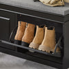 SoBuy FSR64-SCH Kenkäpenkki 8 Parille – 104 × 24 × 52 cm, Musta