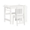 SoBuy 2-osainen Lasten pöytä ja tuolisarja KMB60-W
