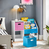 SoBuy Lasten kirjahylly Lelujen säilytyskaappi lehtiteline KMB76-F
