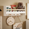 SoBuy Lasten kirjahylly Lehtiteline seinälle KMB78-W