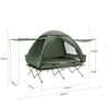 SoBuy 7-in-1 Teltta 2 Hengelle – Retkiteltta | 193x145x185cm Vihreä OGS32-L-GR