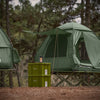 SoBuy 7-in-1 Teltta 2 Hengelle – Retkiteltta | 193x145x185cm Vihreä OGS32-L-GR