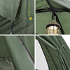 SoBuy 7-in-1 Teltta 2 Hengelle – Retkiteltta | 193x145x185cm Vihreä OGS32-L-GR