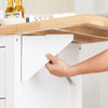 SoBuy Keittiösaareke Puukuitulevyä ja hevea puu ValkoinenKNL06-WN