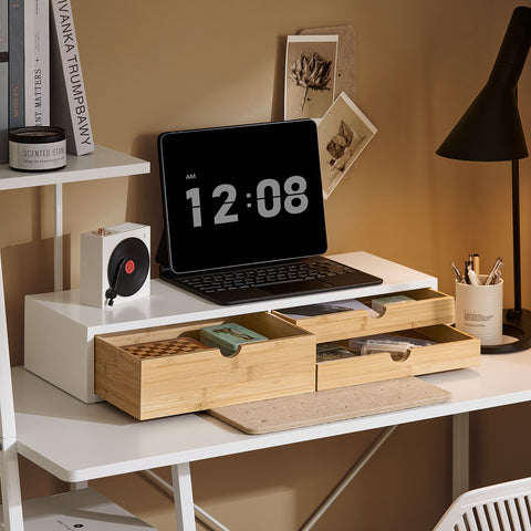 SoBuy Näyttöteline Säilytyslaatikko Näyttökoroke BBF11-WN