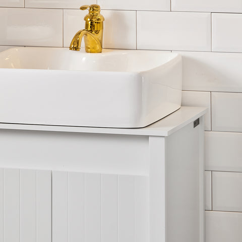 SoBuy Allaskaappi Allaskaluste BZR101-W