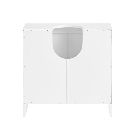 SoBuy kylpyhuone kaappi Allaskaappi 2 ovea BZR157-W