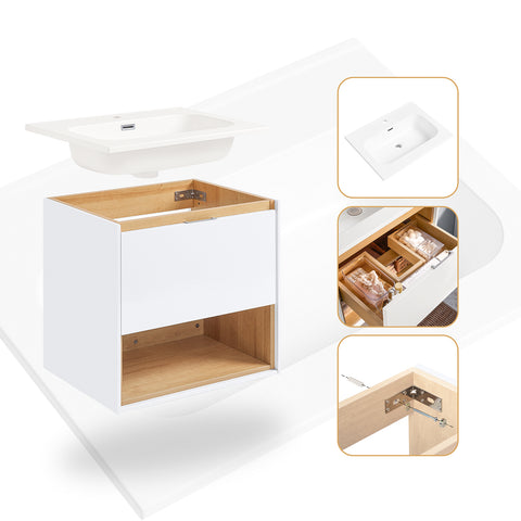 SoBuy Kylpyhuone kaappi Allaskaappi Allaskaluste BZR171-N