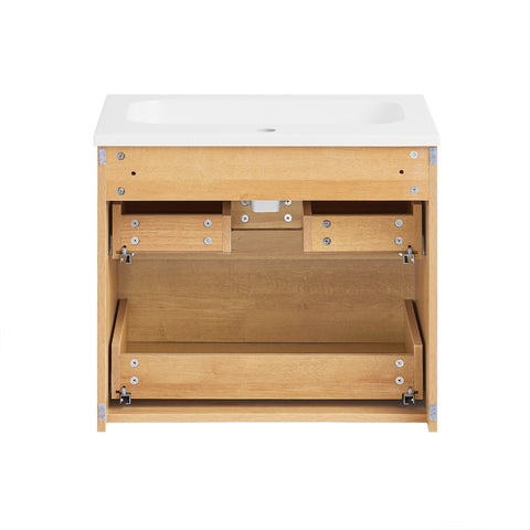 SoBuy Kylpyhuone kaappi Allaskaappi Allaskaluste BZR174-N