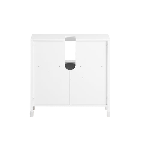 SoBuy Kylpyhuone kaappi liukuovilla Allaskaappi Allaskaluste BZR185-W