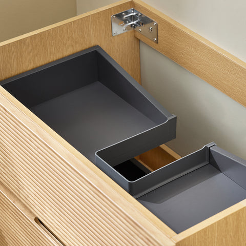 SoBuy Allaskaappi Peili Kylpyhuonekalustesetti BZR198-N