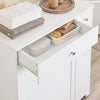 Ennakkomyynti SoBuy BZR214-W Kylpyhuoneen kaappi pyykkikorilla – Säilytyspylväs, jossa 1 laatikko ja liukuva osasto, vedenkestävä kylpyhuonekaappi 78x38x90 cm – Ihanteellinen WC:hen, pesualtaan tai kylpyhuoneen käyttöön