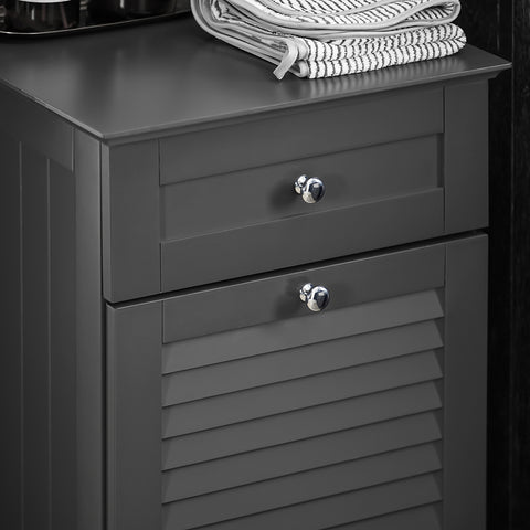 SoBuy kylpyhuone kaappi Pyykkikaappi BZR73-DG