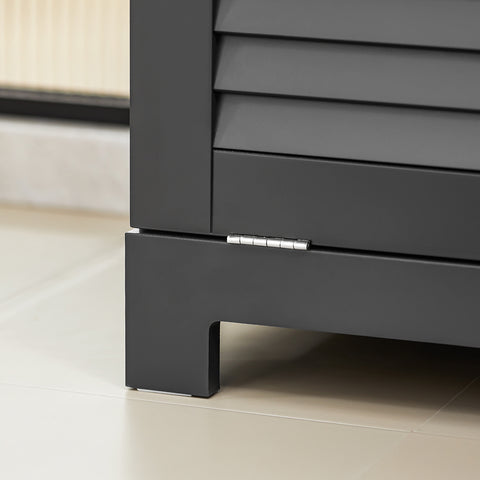 SoBuy kylpyhuone kaappi Pyykkikaappi BZR73-DG