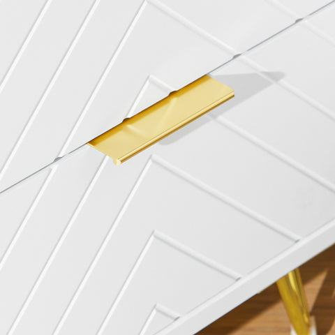 SoBuy Yöpöytä 2 laatikolla Sohvapöytä Sivupöytä Yöpöytä FBT160-W