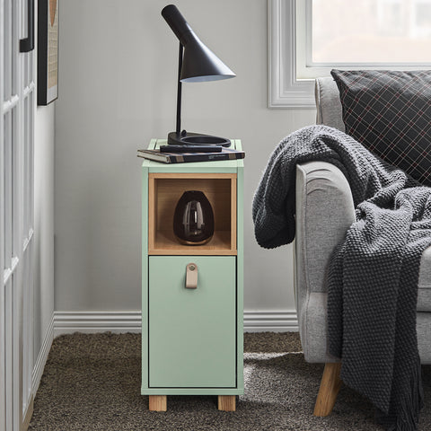 SoBuy Yöpöytä Sohvapöytä  Sivupöytä Pöytäkaappi FBT161-GR