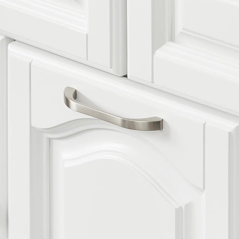 SoBuy Keittiösaareke Pyörillä puukuitulevyä Valkoinen FKW100-WN