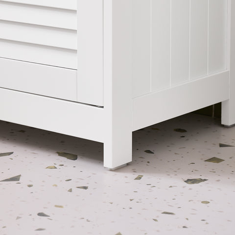 SoBuy kylpyhuone kaappi Allaskaappi 2 ovea FRG237-WN