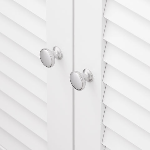 SoBuy kylpyhuone kaappi Allaskaappi 2 ovea FRG237-WN