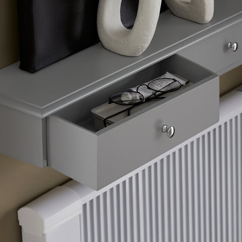 SoBuy Seinäkaappi Kapea Seinähylly seinälle 3 laatikkoa FRG43-L-HG