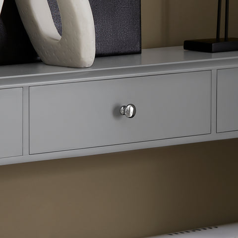 SoBuy Seinäkaappi Kapea Seinähylly seinälle 3 laatikkoa FRG43-L-HG