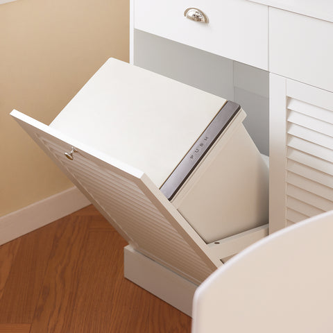 SoBuy Senkki Mikroaaltouunin kaappi Keittiön säilytyskaappi FSB101-W