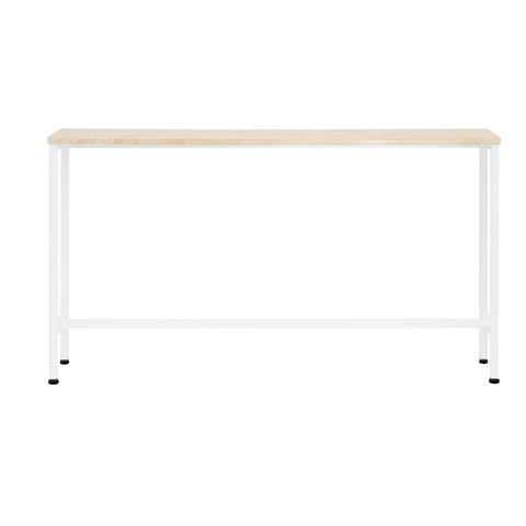 Ennakkomyynti SoBuy Kapea Senkki puukuitulevyä ja Metalli Valkoinen FSB19-Z