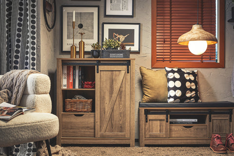 SoBuy Kenkäkaappi Kulmakaappi Lipastot ja vitriinit FSB59-BR