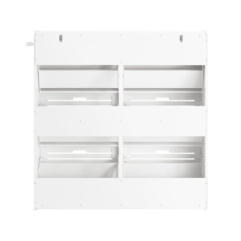SoBuy Skoskab Skohylde Skoreol med 6 hylder FSR145-W