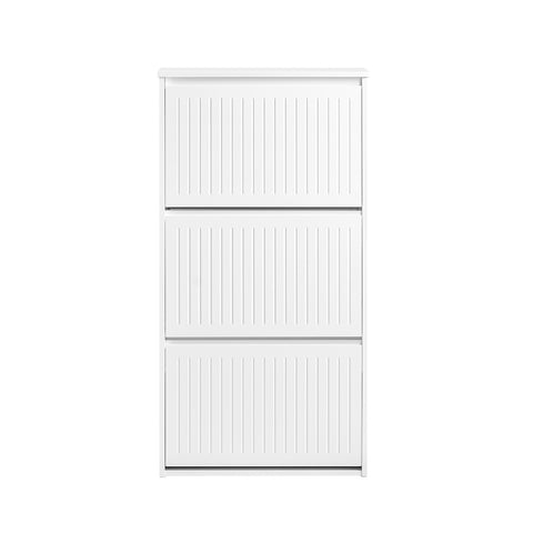 SoBuy Kenkäkaappi Kenkähylly 3 hyllyllä FSR165-H-W