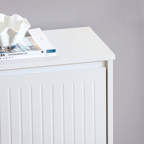 SoBuy Kenkäkaappi Kenkähylly 3 hyllyllä FSR165-H-W