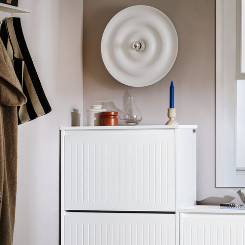 SoBuy Kenkäkaappi Kenkähylly 3 hyllyllä FSR165-H-W