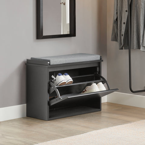 SoBuy Säilytyspenkki  Kenkähylly Kenkäkaappi FSR98-SCH