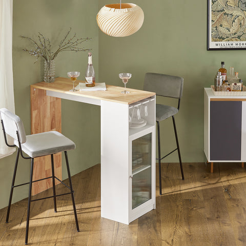 Ennakkomyynti SoBuy Baaripöytä Keittiön pöytä Korkea pöytä FWT99-WN