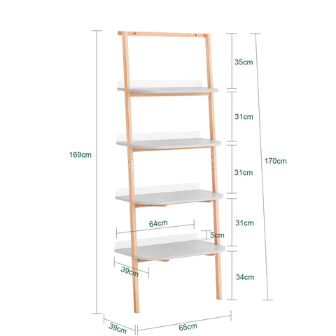 SoBuy Monikäyttöinen seinähylly – Kestävä ja tilaa säästävä säilytysratkaisu HSTR02-HG