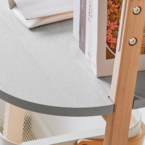 SoBuy Monikäyttöinen seinähylly – Kestävä ja tilaa säästävä säilytysratkaisu HSTR02-K-HG