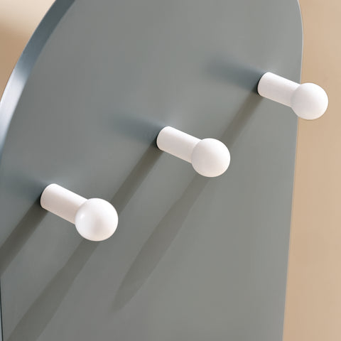 SoBuy Vaateteline Lastenvaateripustin Vapaasti seisova vaateripustin KMB40-HG