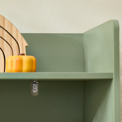 Ennakkomyynti SoBuy KMB55-K-GR Lasten kirjahylly Lelujen säilytyshylly 5 lokerolla Säilytyskaluste Leluhylly Kirjahylly Lehtiteline Vihreä 80x34x104 cm