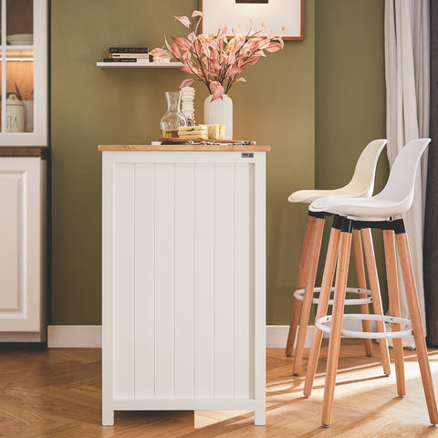 SoBuy Keittiösaareke kaappi Viinikaappi Senkki KNL05-W