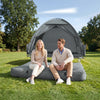 SoBuy 3-in-1 Retkiteltta & Ilmapatja – Kahden hengen retkipatjasetti (OGS32-II-L-HG)